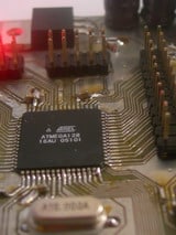 Atmega128_soldered
